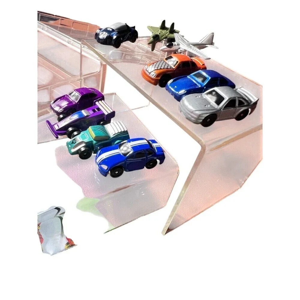 Lot of 10 Vehicular City Cars Educational Interactive Playset with Paper Craft